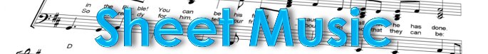 Sheet Music of Childrens Christian Songs