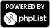 Powered by PHPlist2.10.12, &copy tincan ltd
