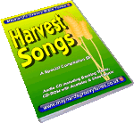 Harvest Songs CD now available