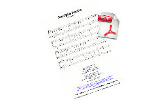 PDF Sheet Music Download